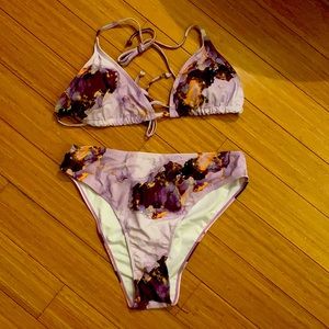 Brand new 2xl purple marble bikini from Shein.